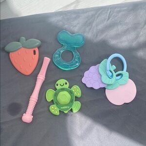 Nûby Vibrant Baby Teething Toy Collection